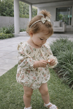 Load image into Gallery viewer, Vintage Floral Romper + Headband
