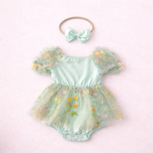 Load image into Gallery viewer, Fairy Dress Romper + Headband

