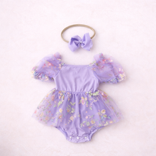 Load image into Gallery viewer, Fairy Dress Romper + Headband
