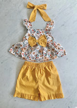 Load image into Gallery viewer, Gisele Shorts, Top &amp; Headband Set
