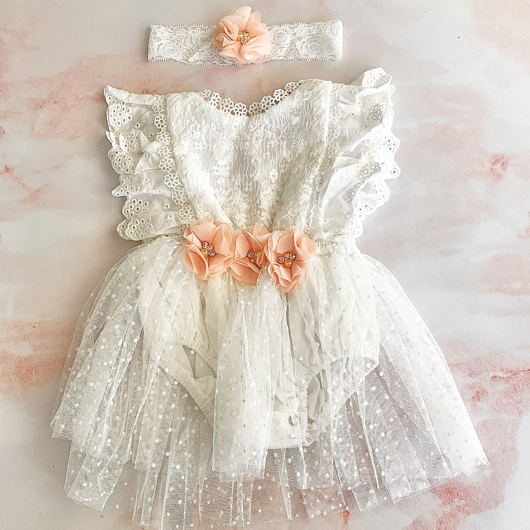 Princessa Romper & Headband Set