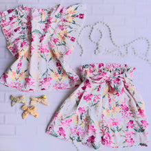 Load image into Gallery viewer, Evelyn Shorts &amp; Top
