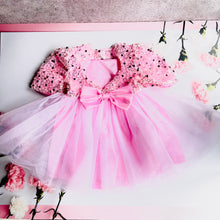 Load image into Gallery viewer, Stardust Blue/Pink Dress
