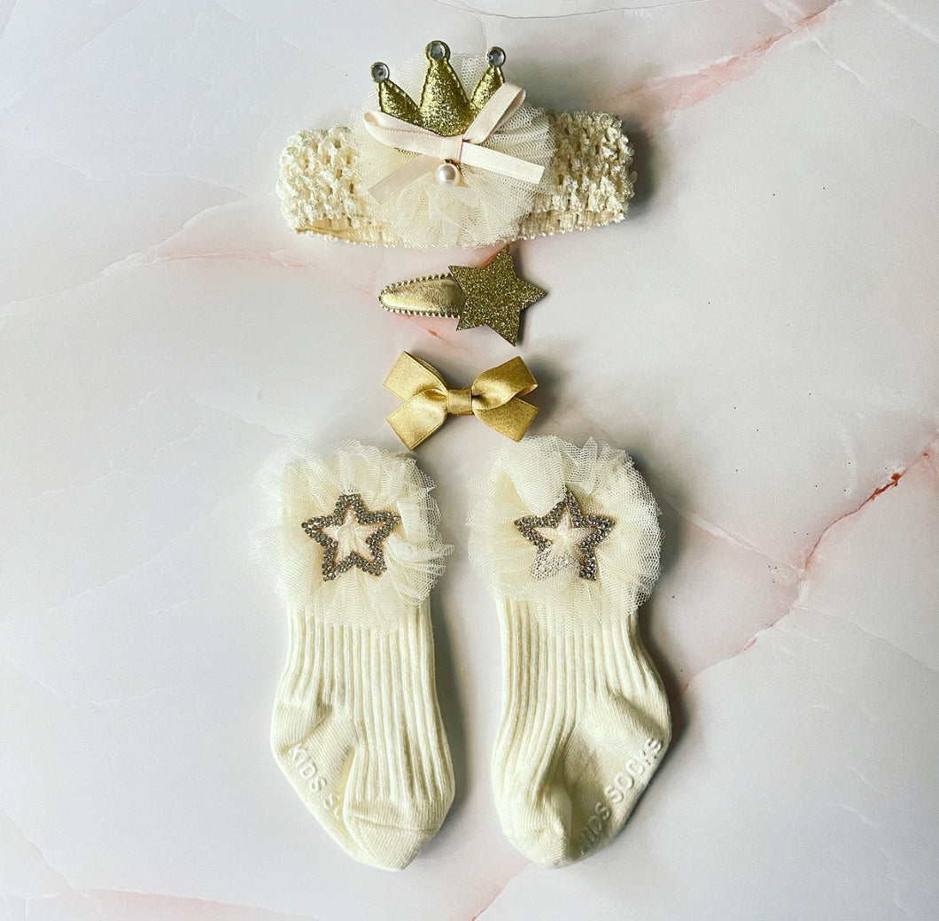 Fancy Accessories Set (Cream)