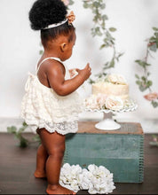 Load image into Gallery viewer, Athena Lace Romper
