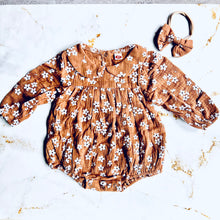 Load image into Gallery viewer, Autumn Romper + Headband
