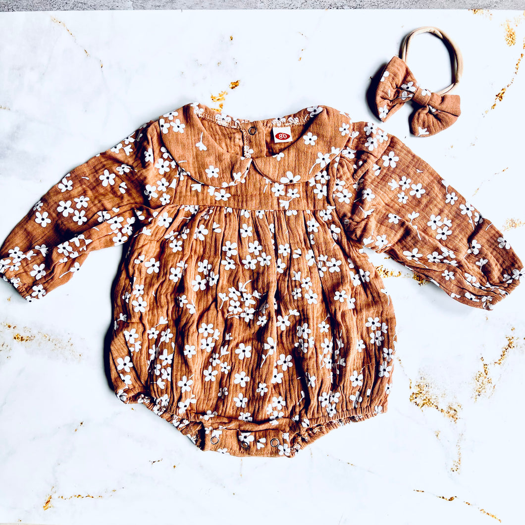 Autumn Romper + Headband