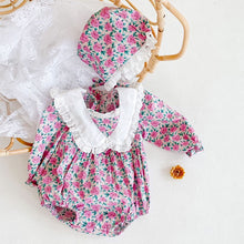 Load image into Gallery viewer, Azalea Romper &amp; Bonnet
