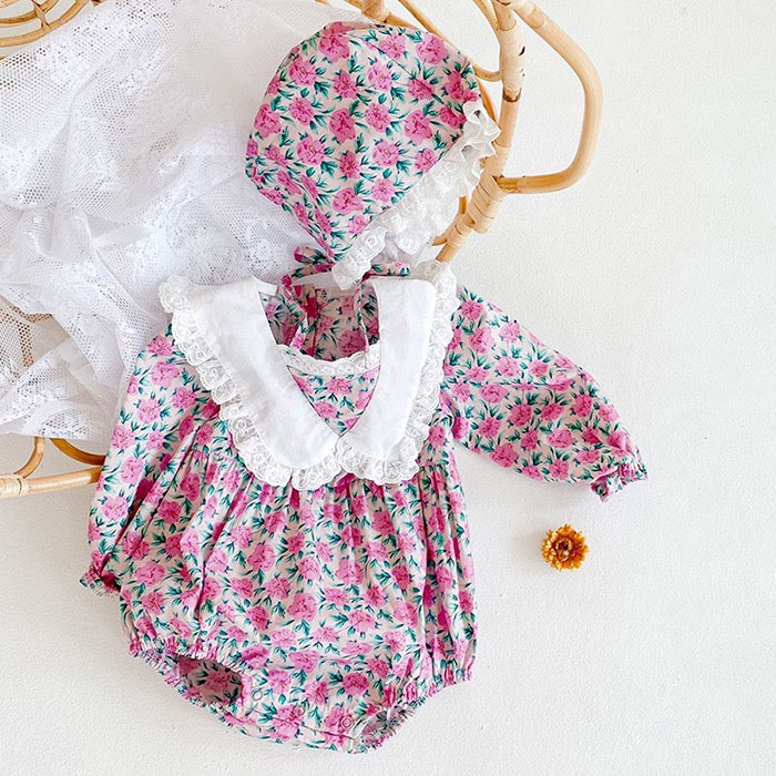 Azalea Romper & Bonnet