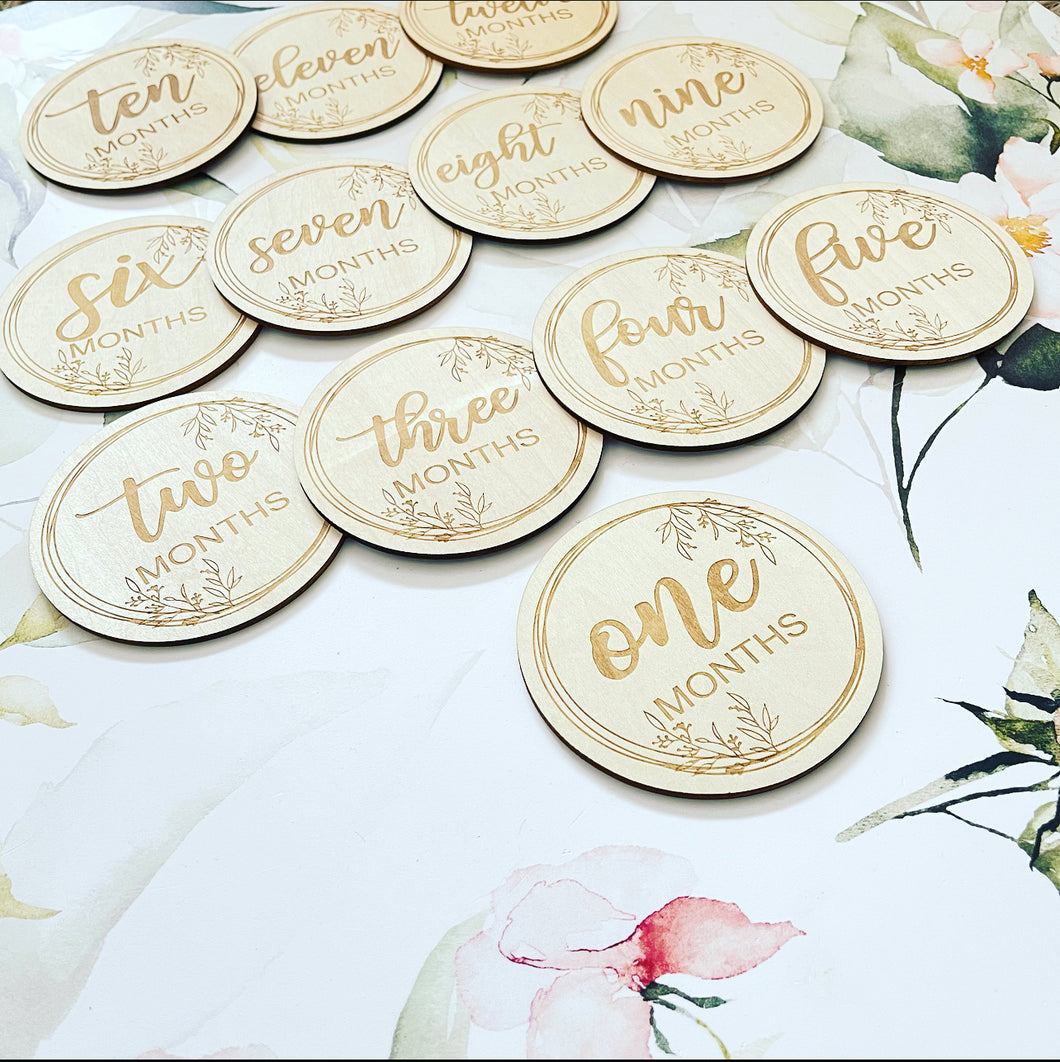 Wooden Milestone plaques