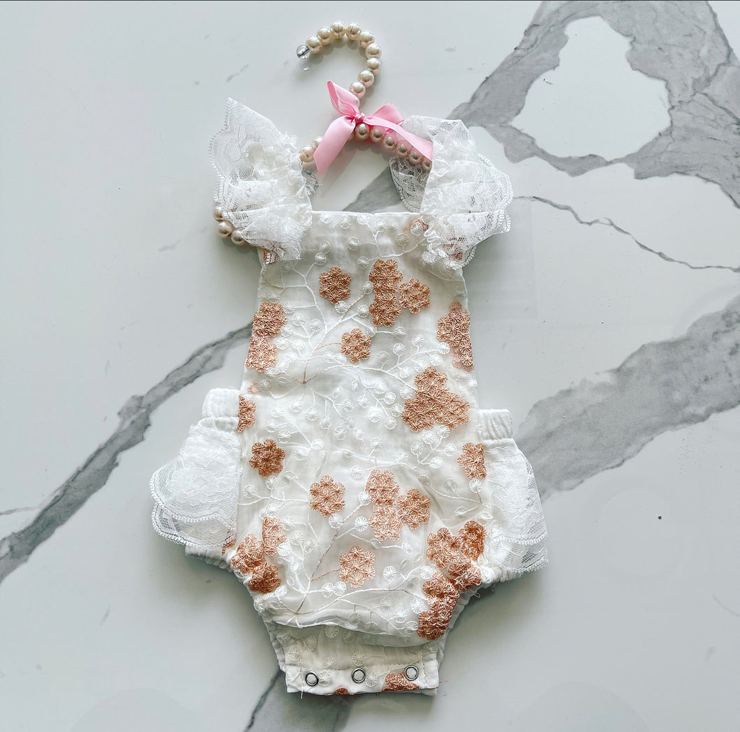 Estelle Lace Romper