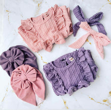 Load image into Gallery viewer, Bow Jumpsuit + Headband
