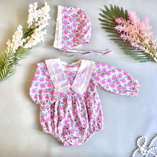 Load image into Gallery viewer, Azalea Romper &amp; Bonnet
