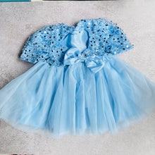 Load image into Gallery viewer, Stardust Blue/Pink Dress
